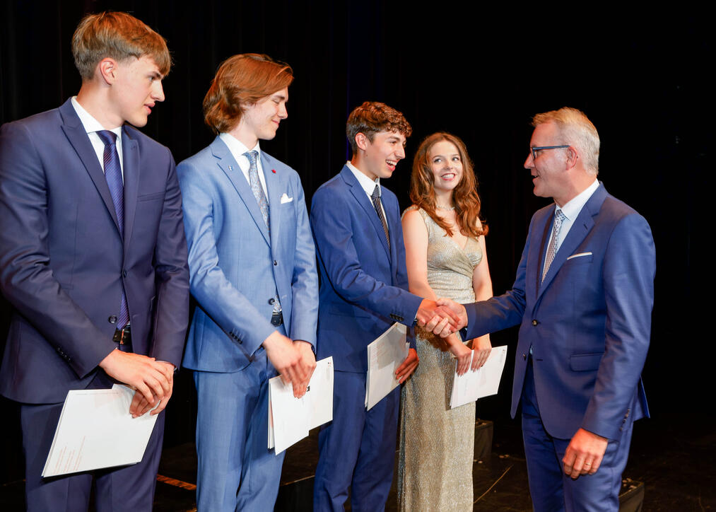 Liechtenstein Schaan Gymnasium Maturafeier 2025