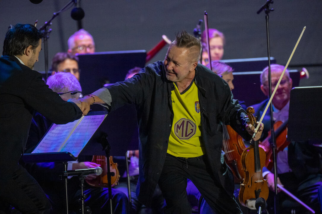 Vaduz Classic mit Nigel Kennedy und Sinfonieorchester Liechtenstein
