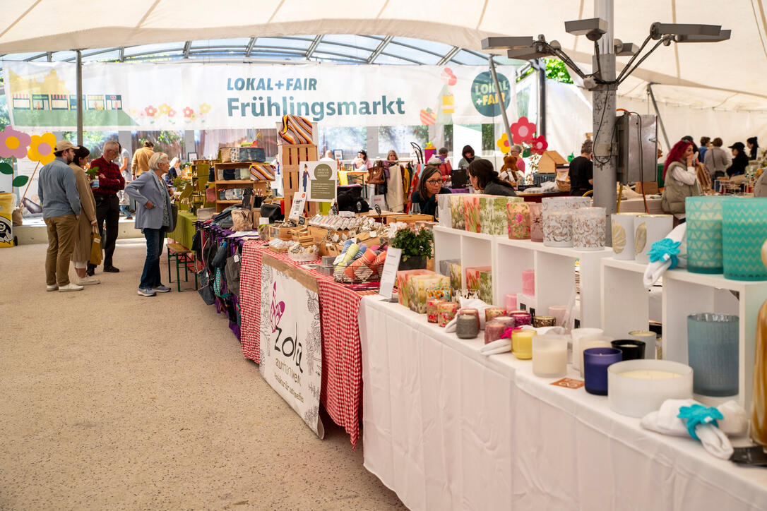 Frühlingsmarkt - Lokal+Fair trifft Biodiversität in Vaduz
