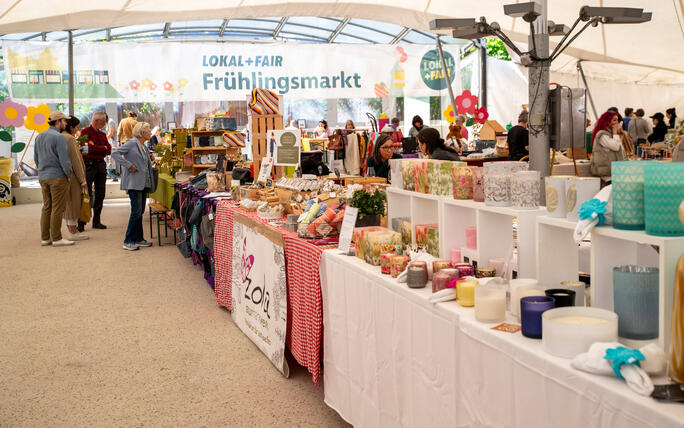 Frühlingsmarkt - Lokal+Fair trifft Biodiversität in Vaduz