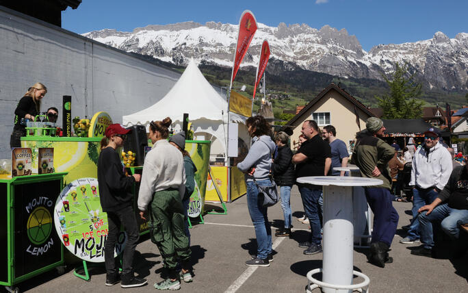 Werdenberger Street-Food-Festival in Grabs,