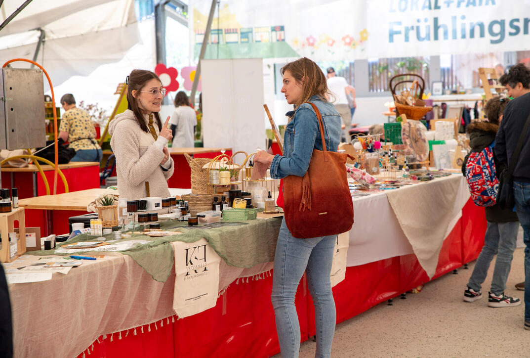 Frühlingsmarkt - Lokal+Fair trifft Biodiversität in Vaduz
