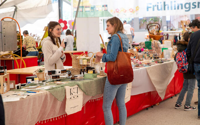 Frühlingsmarkt - Lokal+Fair trifft Biodiversität in Vaduz