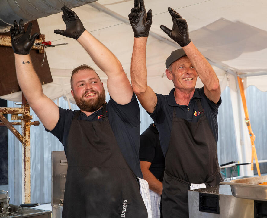 Kick-off Landesfeuerwehrtag mit "Füürwehrstadl" in Balzers