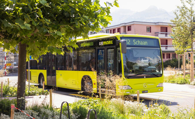 Liemobil Bus in Schaan