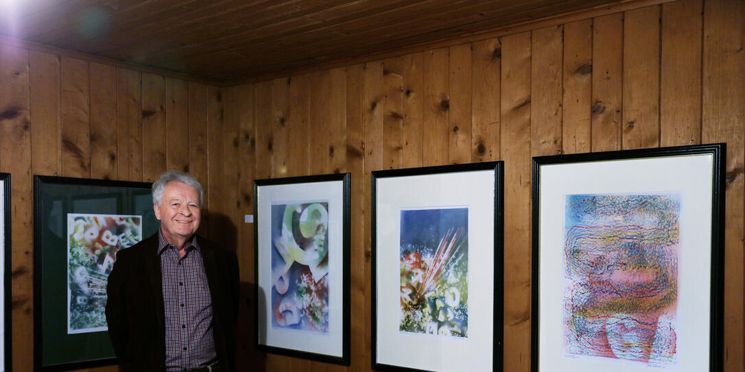 Ausstellung «Schräge Typen»Schriftbilder von Jens Dittmar, Ne Ausstellung «Schräge Typen»Schriftbilder von Jens Dittmar, Ne