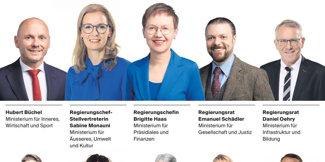 So soll die Regierung für die Legislaturperiode 2025-2029 aussehen So soll die Regierung für die Legislaturperiode 2025-2029 aussehen