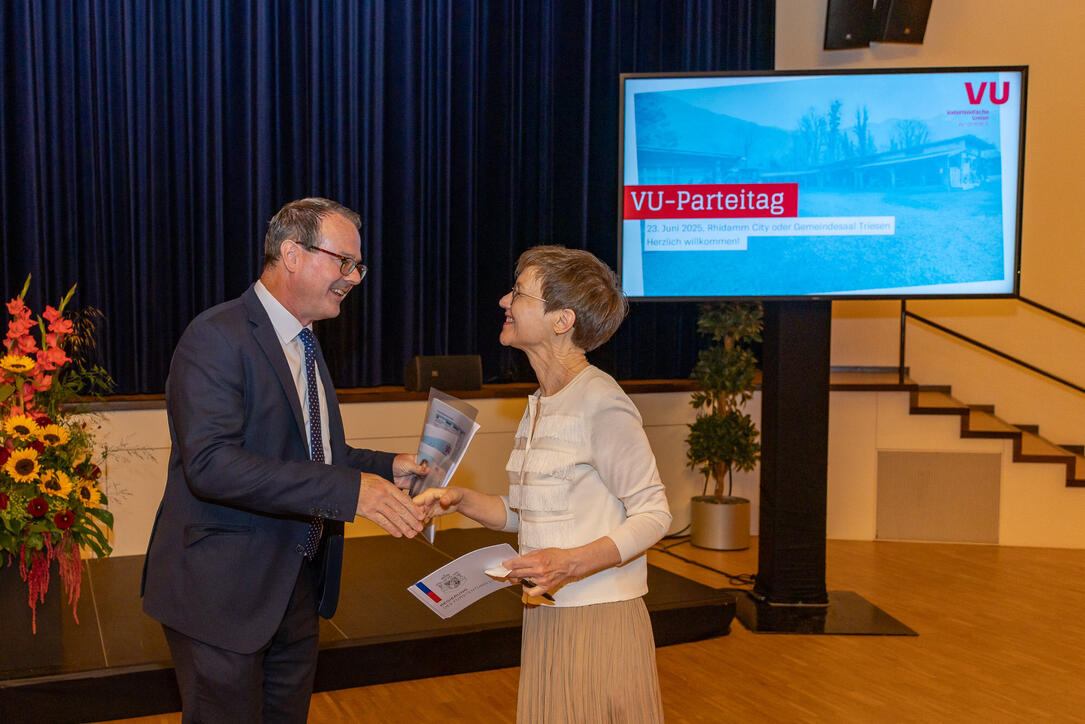 VU Parteitag in Triesen (23.06.2025)