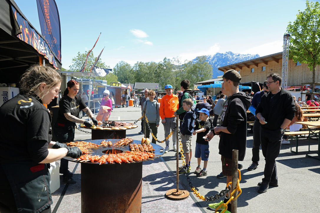 Werdenberger Street-Food-Festival in Grabs