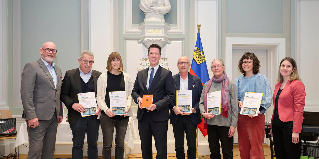 Schönste Bücher aus Liechtenstein 2024