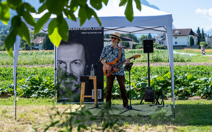 Jubiläumsfest 10-Jahre-Gartenkooperative, in Schaan