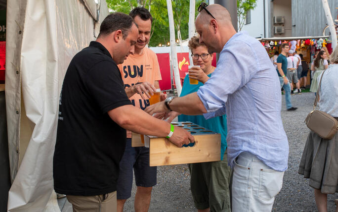 Kick-off Landesfeuerwehrtag mit "Füürwehrstadl" in Balzers