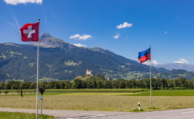 Grenzübergang in Balzers