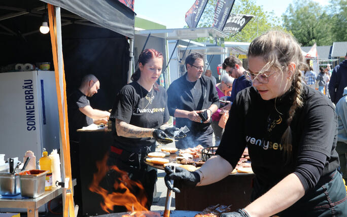 Werdenberger Street-Food-Festival in Grabs (27.04.2024)