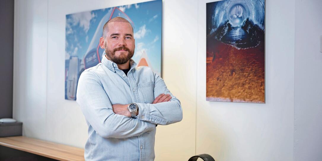 Der Chef mit Eric Wohlwend, DrainJet Robotics AG Der Chef mit Eric Wohlwend, DrainJet Robotics AG
