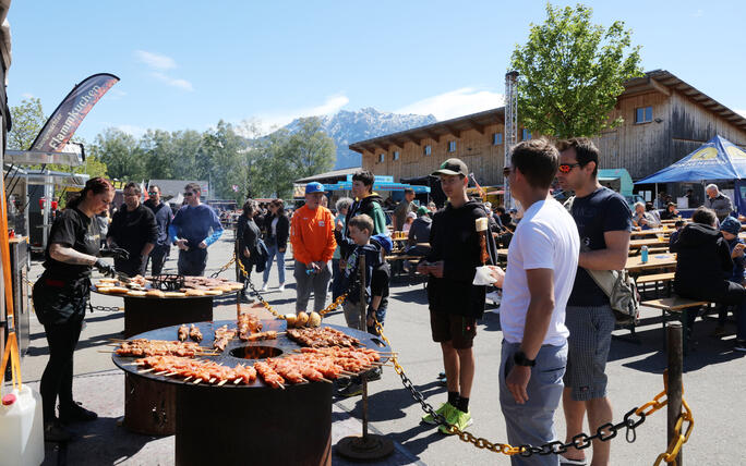 Werdenberger Street-Food-Festival in Grabs (27.04.2024)
