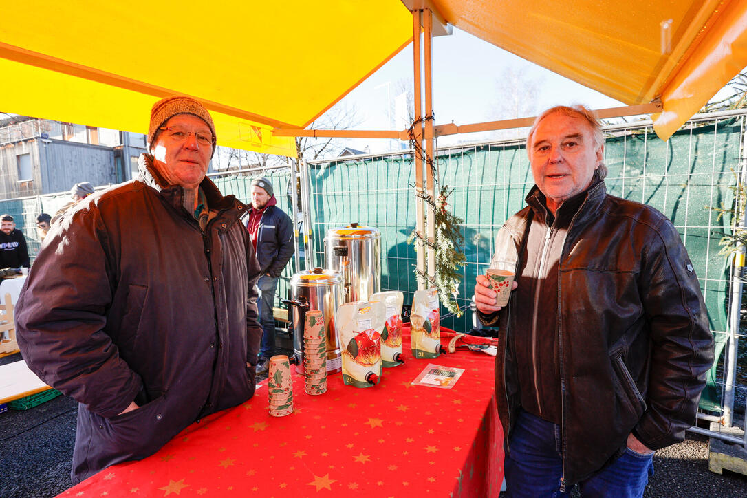 Weihnachtsmarkt, Mauren, Liechtenstein.