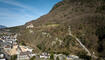 Installation der Fernwärme auf Schloss Vaduz