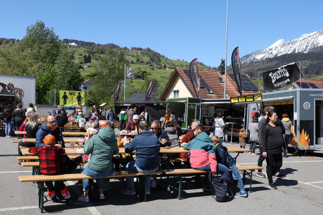Werdenberger Street-Food-Festival in Grabs (27.04.2024)