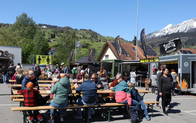 Werdenberger Street-Food-Festival in Grabs (27.04.2024)