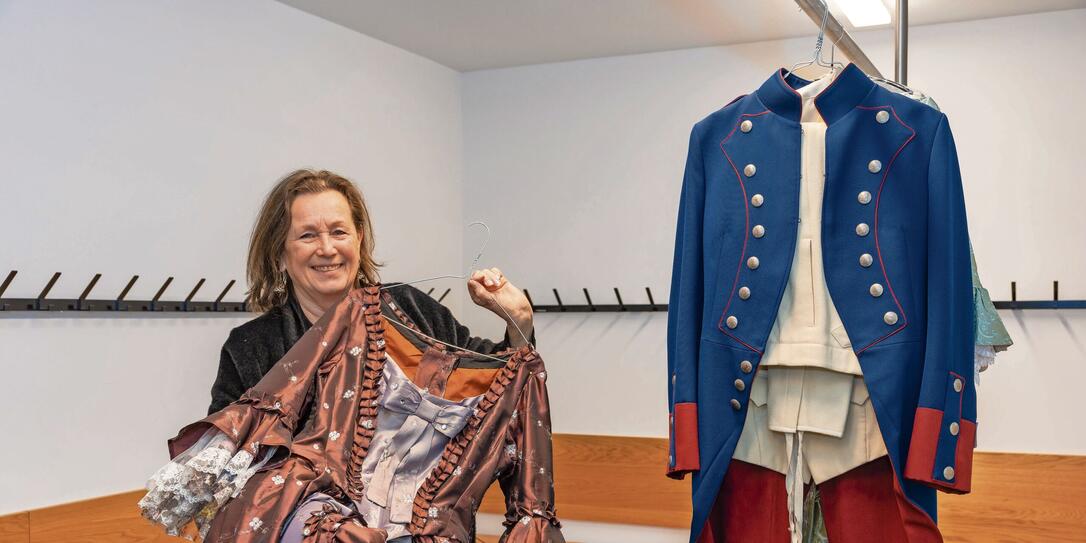Evelyne Fricker in Vaduz Evelyne Fricker in Vaduz