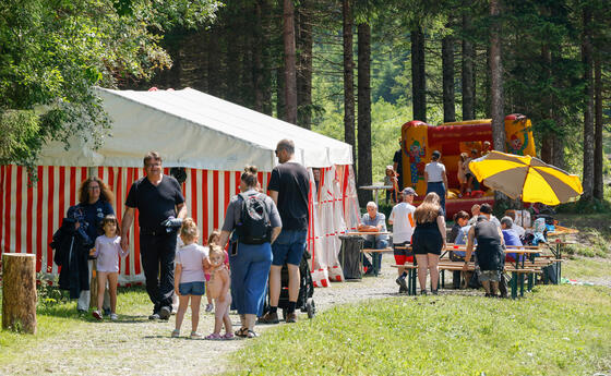 Stäger Grundfest beim Gänglisee in Steg, Triesenberg