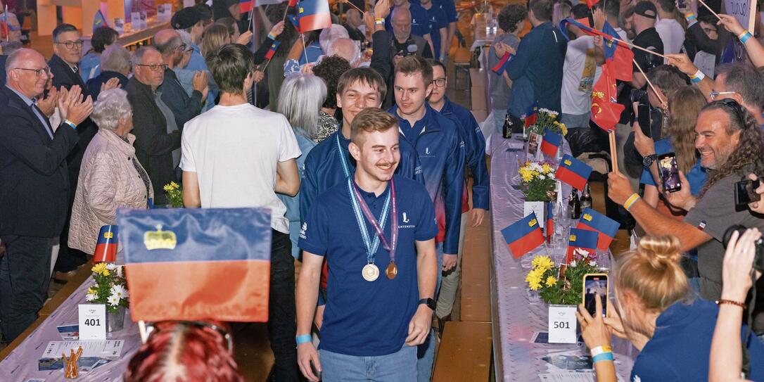 Empfang WorldSkills, Schaan Empfang WorldSkills, Schaan
